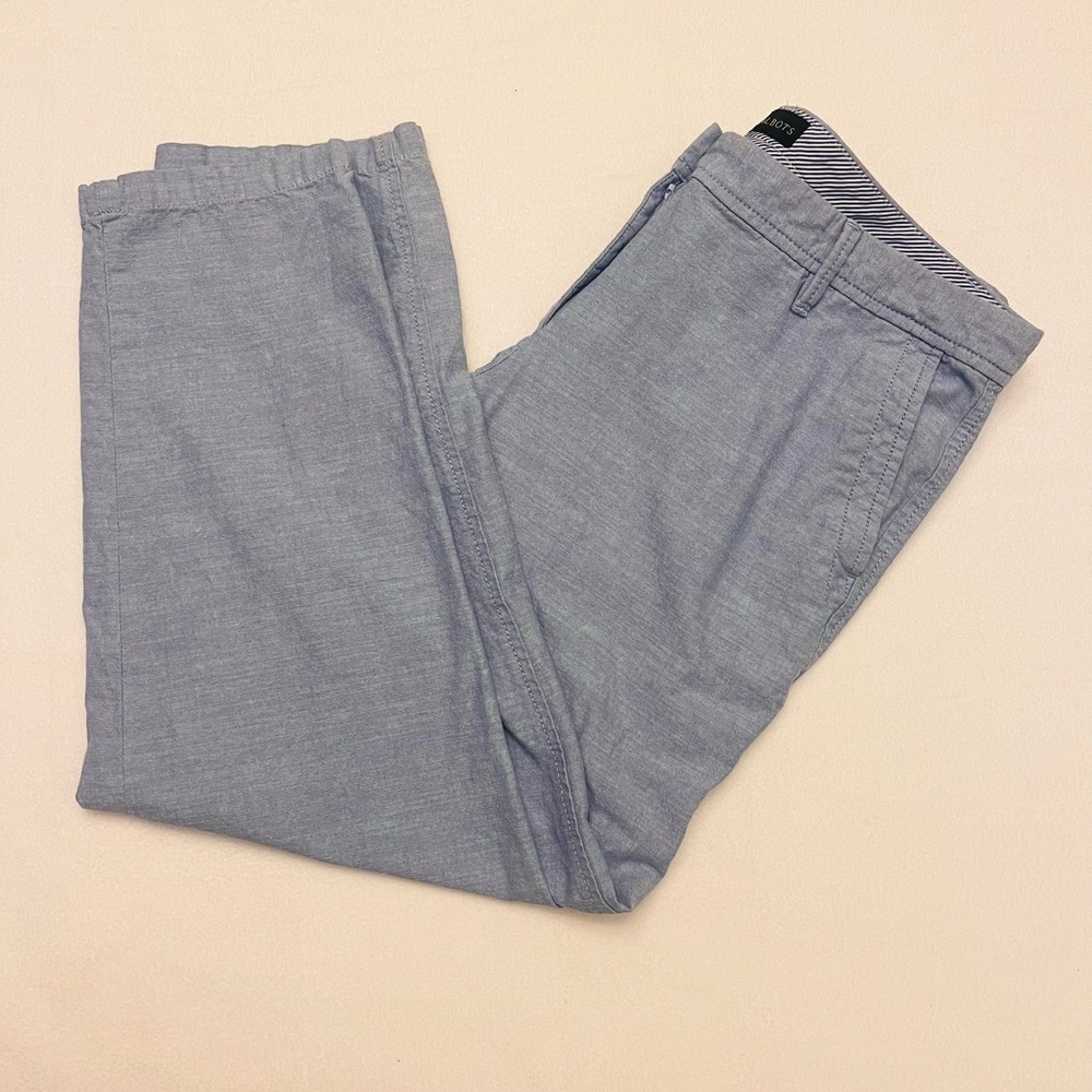 Talbots Relaxed Chino 100% Cotton Pants Light Blue Women’s Petite 8P - Picture 4 of 6